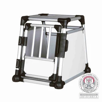 Trixie Transport Box - Aluminium Szállítóbox (ezüst) 48×57×64cm (max:15kg)