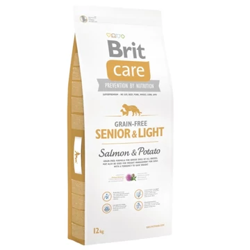Brit Care Grain-Free Senior &amp; Light Gabonamentes LAZAC &amp; BURGONYA