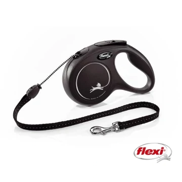 Flexi New Classic "M" - Zsinóros Automata Póráz (5m)
