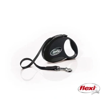 Flexi Style "S" (fekete) - Szalagos Automata Póráz (3m)