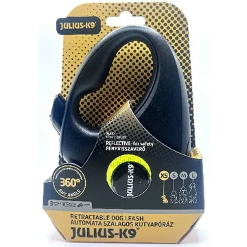 JK9 Retractable Dog Leash -  automata szalagos póráz kutyák részére XS-S