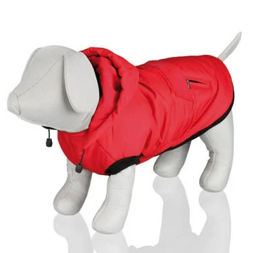 Trixie Palermo Dog Winter Coat - Téli Kabát (piros,fekete) (XS) 27cm