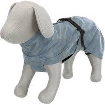 Trixie Dog Raincoat Lunas - Esőkabát (kék,ezüst), Több Méretben