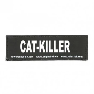 Julius K9-CAT-KILLER felirat hámhoz kutyák részére (kicsi)