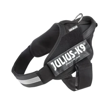 Julius-K9 IDC® Stealth® - Powerhám (fekete,felirattal) (1-es Méret)