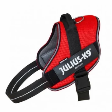 Julius-K9 IDC Powair - Hám (piros,felirat) (2XL)