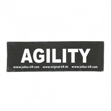 Julius K9-AGILITY felirat hámhoz kutyák részére (kicsi)