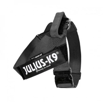 Julius K-9 Color&Gray IDC Hevederhám 3-as Méret (fekete) 84-113cm