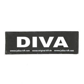 Julius K9-DIVA felirat hámhoz kutyák részére