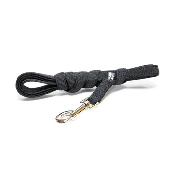 Julius K-9 Color&amp;Gray póráz fogóval (fekete-szürke) 14mm/3m