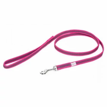 Julius K-9 Color&amp;Gray póráz (gumis, pink-szürke) kutyák részére (14mm/6m)