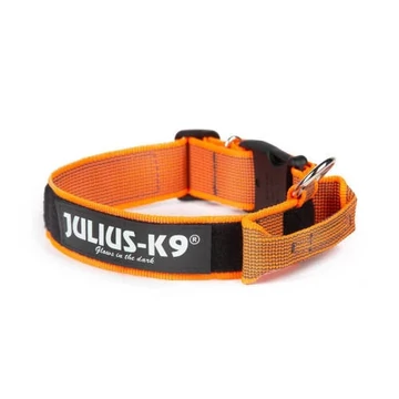 Julius K-9 Color&amp;Gray nyakörv (40mm/38-53cm) narancs-szürke