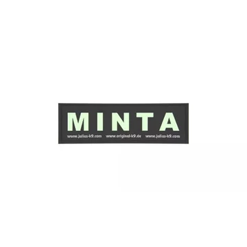 Julius-K9 Kívánságlogó Baby2, Mini, Mini-Mini És 0-ás Hámhoz, Sötétben Világító