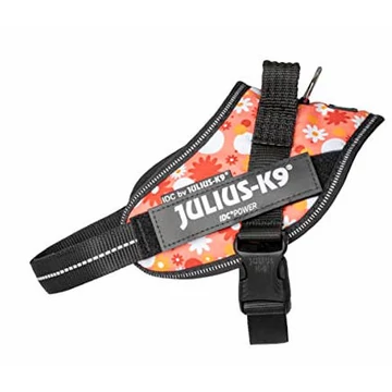 Julius-K9 IDC Powerhám, Mini Rózsaszín Virágos