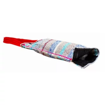 Julius-K9 Tölthetõ ütõzsák tépõzárral 20 cm - nylon - 1 fogós Bordó