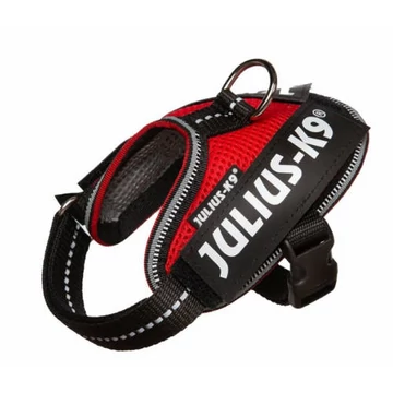 Julius-K9 IDC POWAIR kutyahám felirattal, méret 3XS piros
