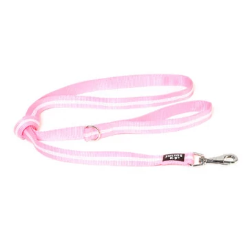 Julius-K9 IDC Póráz utánvilágító, pink, 25mm*1,8m, fogós/Dkarika
