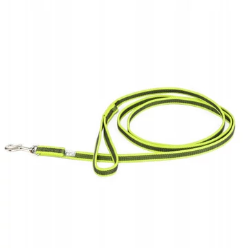 Julius-K9 Color&Gray gumis póráz, neon-szürke 14mm/3m