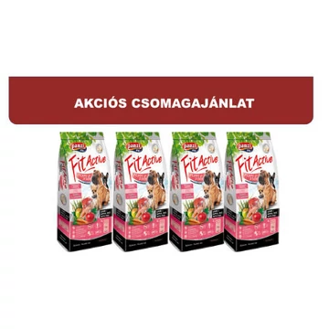 FitActive Hypoallergenic Puppy Lamb (bárány,rizs,alma) Száraztáp - Kölyök Kutyák Részére (4*4kg)