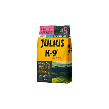 Julius K-9 Utility Dog Hypoallergenic Lamb,herbals Adult (bárány,gyógynövény) száraztáp - Felnõtt kutyák részére