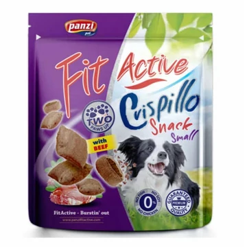 FitActive Crispillo Snack small (marha) - töltött párnácska (180g)