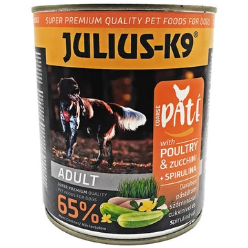 JULIUS K-9 Konzerv Kutya 800g Baromfi-spirulina (Poultry+Spirulina)