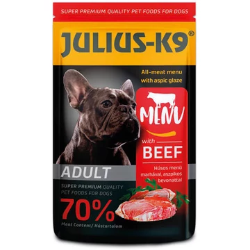 Julius-K9 Dog Adult Beef - nedveseledel (marha) felnõtt kutyák részére (125g)