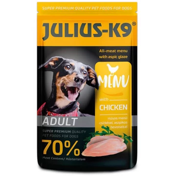 Julius-K9 Dog Adult Beef - nedveseledel (csirke) felnõtt kutyák részére (125g)