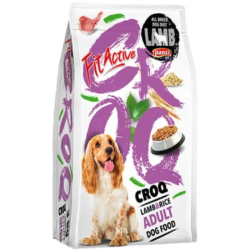 FitActive CROQ Premium Lamb&amp;Rice Adult - száraztáp (bárány,rizs) felnõtt kutyák részére