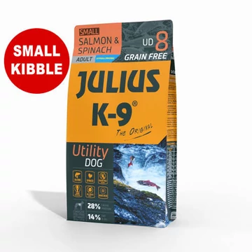 Julius K-9 UD8S Utility Dog Hypoallergenic Salmon,spinach Adult (lazac,spenót) száraztáp - Felnõtt kutyák részére