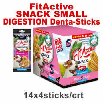 FitActive SNACK Denta-Sticks Hypoallergenic Digestion - Jutalomfalat (rozmaring, Kurkuma)