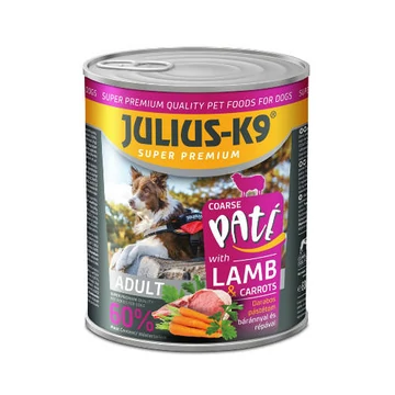 Julius-K9 konzerv Adult paté - nedveseledel (bárány,répa) felnõtt kutyák részére (800g)