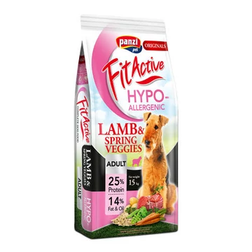 FitActive ORIGINALS ADULT HYPOALLERGENIC Lamb&amp;Spring Veggies (bárány&amp;tavaszi Zöldségek)
