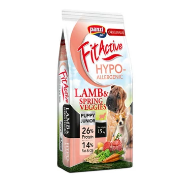 FitActive ORIGINALS PUPPY&amp;JUNIOR HYPOALLERGENIC Lamb&amp;Spring Veggies