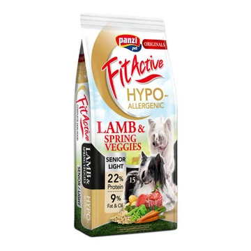 FitActive ORIGINALS SENIOR/LIGHT HYPOALLERGENIC Lamb&amp;Spring Veggies