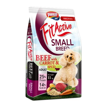 FitActive ORIGINALS SMALL BREED 11kg REGULAR Beef With Carrots And Spud