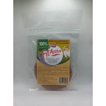 FitActive snack - jutalomfalat (szárított csont nélküli pulykaburger) kutyák részére
