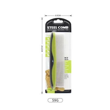 PetOasis Fésű – Ergonomikus Markolattal (24,2 Cm)