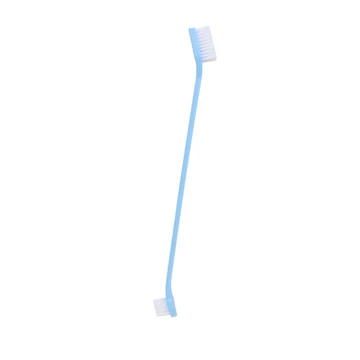 PetOasis Kétoldalú Műanyag Fogkefe, Kék