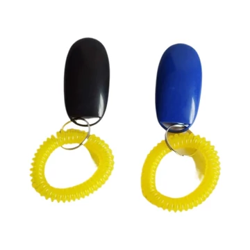 PetOasis Klikker Csuklóra Akasztható Pánttal, Kék