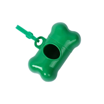 PetOasis Ürüléktartó – Zacskóadagoló Karabínerrel, Zöld Színben