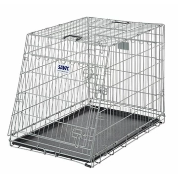 SAVIC Dog Residence mobil kennel 91cm, világos szürke ketrec