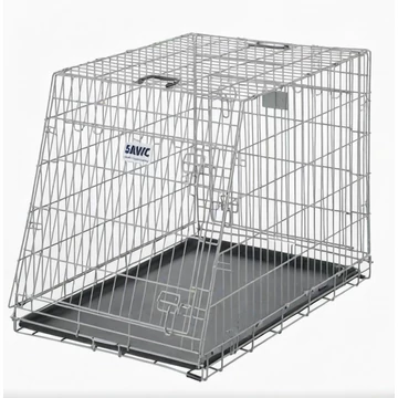 SAVIC Dog Residence Mobil Kennel 76cm, Világos Szürke Ketrec
