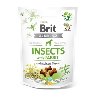 Brit Care Dog Crunchy Cracker Insects with Rabbit and Fennel 200g