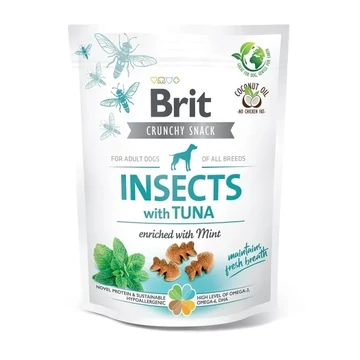 Brit Care Dog Crunchy Cracker Insects With Tuna And Mint 200g