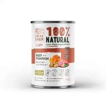 Fresh Farm Marhahússal, Sütőtökkel, Burgonyával És Petrezselyemmel