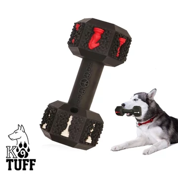 K9Tuff Súlyzó Ultraerős Gumijáték S Méret Narancssárga