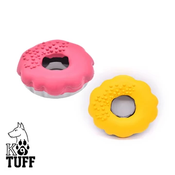 K9Tuff Fánk Sárga ultraerős gumijáték