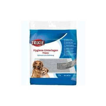 Trixie Nappy Hygiene Pad With Activated Carbon (aktív Szénnel) - Kutyapelenka 60x60cm (10db)