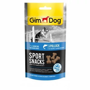 Gim Dog SPORTSNACK TŐKEHAL CSONT FORMÁK 60 G